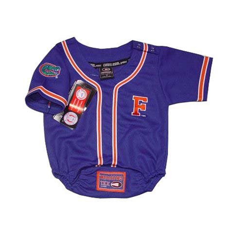 Buy Florida Gators- University of - NCAA Baseball Infant baby Onesie Jersey 18-24 months by Colosseum