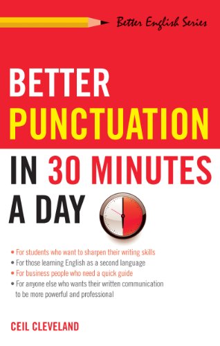 better punctuation in 30 minutes a day better english