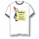 The Definition of Geeky - Geek-Wear / Computers Ringer T-Shirt