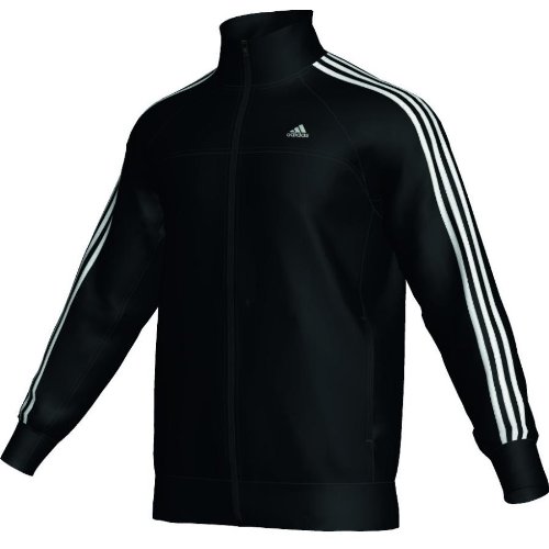 Adidas Herren Sportjacke ESS 3S LiSw TT, black/black, S, X21108