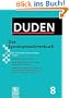 Duden: Das Synonymw�rterbuch: Ein W�rterbuch sinnverwandter W�rter: Band 8