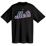 Mets Majestic MLB Wordmark Tee - Big Kids