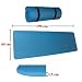 Yogamatte Pilates Gymnastikmatte 190 x 60 x 1,5 cm in blau