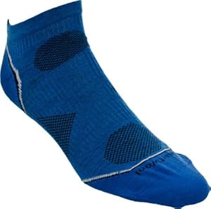 Smartwool Men's Arctic Blue PhD Run Ultra Light Micro Mens Xlarge D(M) US