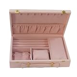 Classic Soft Pink Jewelry Valet Organizer