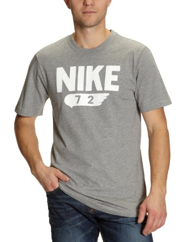 NIKE Herren T-Shirt PILL, dk grey heather/dk grey heather, S, 434739-063 Preisvergleich
