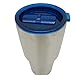 Sankuwen 30 Oz Spill and Splash Resistant Lid with Slider Tumblers Closure (Blue)