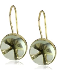 Emily and Ashley Green Quartz Drop Earrings