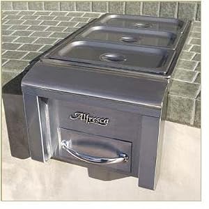 Alfresco Buffet Server And Food Warmer - Built-in by Alfresco