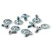 DAKINE Binding Hardware for Snowboards
8 14-mm screws
8 Countersunk washers
Fits most bindings
Use caliper and depth gauge for determining proper screw lengths.