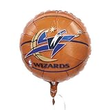 NBA Washington Wizardsâ¢ Mylar Balloon - Balloons & Streamers & Mylar Balloons