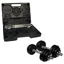 Confidence Fitness PRO 20kg Dumbbell Set with Case