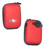 Airform Carrying Case for Flip Video Mino F360 Series Camcorder + Screen Protector Kit + Cloth, Red
