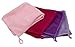 EcoSol Designs - Microfiber Towels Cleaning and Drying Must-Have, Soft, Thick Quick Dry Towel for Personal/Home/Office Use, 4 12-x-12-inch Microfiber Towels - Dark and Light Pink, Purple and Lavender