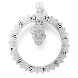Kikkerland Big Wheel Revolving Wall Clock