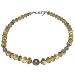 Peridot Necklace Sterling Silver Jewelry 18.75 inches (gnklc324)