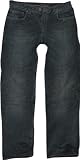 Details zu "King Kerosin Biker Jeans Speedking Motorradhose mit Kevlar (rei&szlig; und abriebfest) Wasser - Schmutzabweisend blau u. sch, Gr&ouml;&szlig;en:W33 / L32;Farbe:schwarz"