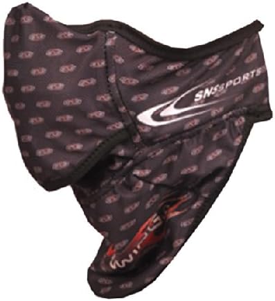 CYBOWING dust filter mask, with Air cushion pad, mouthpiece, Bandana (black)