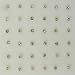 STERLING SILVER NOSE STUD -Silver color CZs (36 Pieces/Box) BALL END