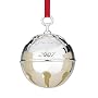 Reed & Barton Silverplate 2007 Holly Bell Ornament