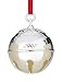 Reed & Barton Silverplate 2007 Holly Bell Ornament