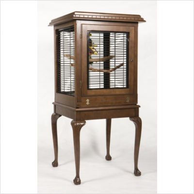 A&E Cage Co. Bentley Mahogany Bird Cage