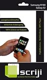 Scriji Displayschutzfolie Samsung i9100 Galaxy S II Displayschutz invisible unsichtbar Folie Galaxy 2 S2 SII Schutzfolie