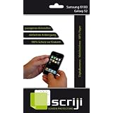 2x Scriji Displayschutzfolie Samsung i9100 Galaxy S II Displayschutz invisible unsichtbar Folie Galaxy 2 S2 SII Schutzfolievon "Scriji"
