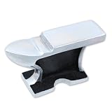 Jeweler's Large Bench Anvil - Chrome Face