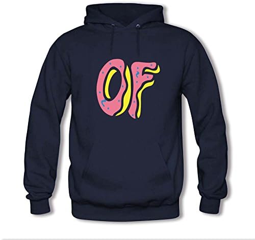 PEIXU Men's Custom Ofwgkta Odd Future Men's Logo Hoody Hoodie Sweatshirt Sweater Small Navy