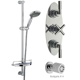 Helix Shower, Ovalis Shower Kit & Body Jets