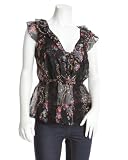 2b Veronica Lace Flutter Top
