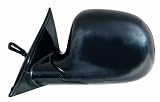 Depo 335-5408L3EBH Black Driver Side Power Heated Mirror