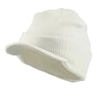 Beanie Visor / White