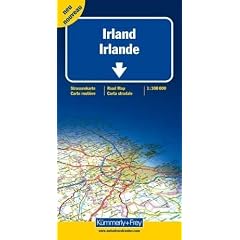 Stra�enkarte Irland 1:300 000: Sehensw�rdigkeiten, Reiseinformationen, Distanzenkarte, Index