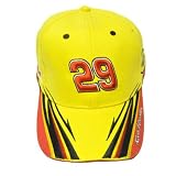 KEVIN HARWICK 29 PENNZOIL SHELL YELLOW CAP HAT NASCAR