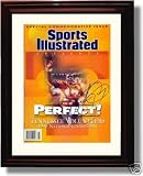 Framed Tennessee Volunteers Sports Illustrated Autograph Print