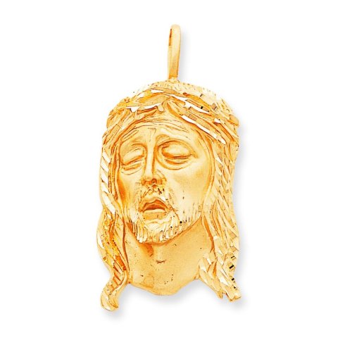 14k Jesus Pendant