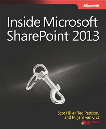 Inside Microsoft® SharePoint® 2013 0735674477 pdf