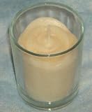 White Rose Votive Candle