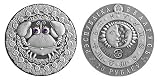Belarus 2009 20 Rubles Zodiac Signs - Cancer - 28.28gm Silver Uncirculated Coin