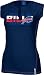 Buffalo Bills -Navy- Junior's Astronomy Split Neck Top