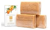 Sibu Cleanse & Detox Sea Buckthorn Facial Soap, 3.5-Ounce