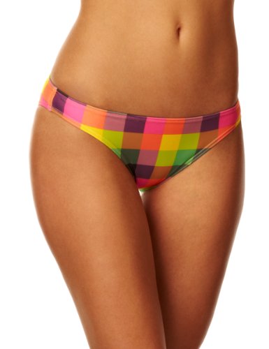 Roxy Damen Bikini Hose Multico Newport Scooter Rio PT, blk small mul, 34 (XS), XMWBB223-