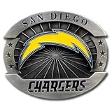 San Diego Chargers Oversized Belt Buckle - NFL Football Fan Shop Sports Team Merchandise