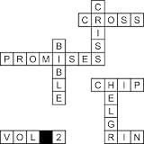 Bible Promise Criss Cross Puzzles: 30 Fun Puzzles that will Encourage and Inspire, Vol. 2 (Bible Promises Criss Cross)