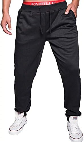 Jiaka Men's Hip - Hop Personality Printing Elastic Waist Casual Pants