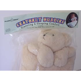 Plush Image Bear Seat Belt Buddy by Seat Belt Buddies