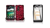LG Thrill 4G (AT&T) Premium Combo Pack - Hot Pink and Black Leopard Design  ....