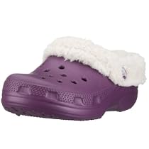 crocs Toddler/Little Kid Mammoth Clog,Grape/Oatmeal,6-7 M US Toddler